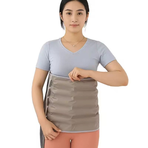 Air Compress Leg Massager System Pressotherapy Machine <b>with</b> Compression Boots for Leg Recovery Adjustable Size Timing <b>Control</b> - Product Image 3
