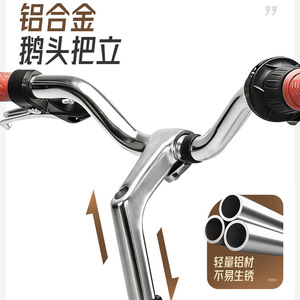 Bicicleta Urbana Phillips de 26 Pulgadas con Cuadro de Aleación de Aluminio, Estilo Clásico, Multivelocidad, para Desplazamientos Urbanos - Product Image 2