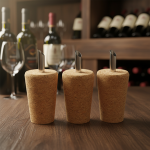 Nuovo Tappo per Bottiglia di Olio d'Oliva e Vino, Versatore Portatile Monouso con Coperchio Antipolvere e Beccuccio - Product Image 2