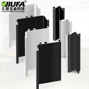 Tirador de gabinete de aleación de aluminio Jiufa con diseño oculto para herrajes de cocina - Product Image 2
