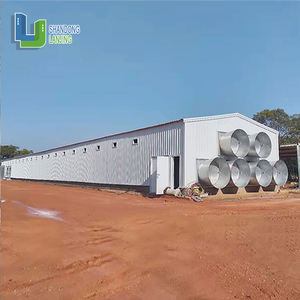 Fidji Îles <span class=keywords><strong>Salomon</strong></span> Structure en acier préfabriqué personnalisé populaire ferme avicole poulailler - Product Image 3