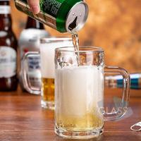 Chopes à bière de grande capacité de style européen moderne pour bars et soirées, verres à bière forte avec poignée