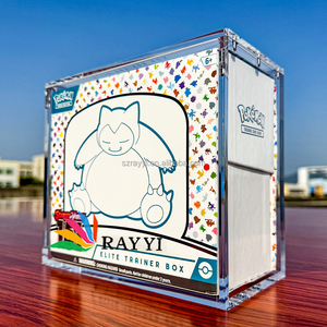 RAY YI Boîte d'entraînement d'élite Pokémon moderne portable en acrylique magnétique avec protection anti-IV - Product Image 4