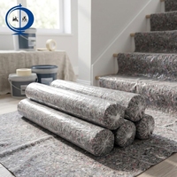 Tapis de sol en tissu polaire imperméable, 85% polyester, 15% coton, écologique, résistant aux déchirures, feuille de PE, poids moyen 180-350 g/m², 1m