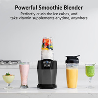 Licuadora Personal de Plástico sin BPA de 1200W, Capacidad de 9-12 Tazas, Control Electrónico, Multifunción