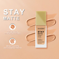 Fond de teint de haute qualité crème correctrice de couleur vitamine C Niacinamide liquide fond de teint à couverture complète