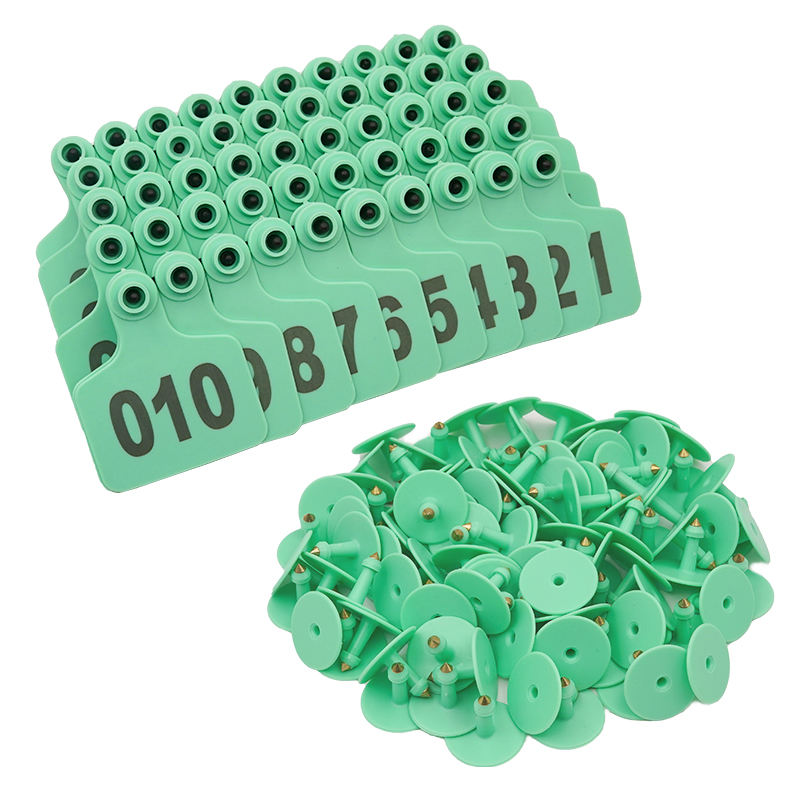 Boucles D'Oreilles Pour Bovins,Marqueurs D'Identification Pour Animaux