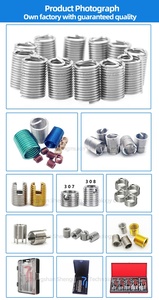 Fabriqué en Chine, insert fileté rond en acier inoxydable 316SS, Nimonic90 Helicoils <span class=keywords><strong>M6</strong></span> - Product Image 4