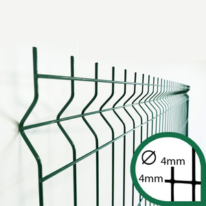 Offre spéciale Panneau <span class=keywords><strong>de</strong></span> clôture en fer soudé incurvé 3D <span class=keywords><strong>de</strong></span> haute qualité Clôture <span class=keywords><strong>de</strong></span> jardin galvanisée - Product Image 2