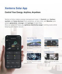 Système d'alimentation solaire intelligent 48 V avec onduleur à chaîne pour stockage d'énergie, 15 kilowatts, pour maison - Product Image 4