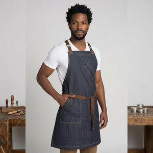 Tablier personnalisé réglable et amusant pour enfants, femmes et hommes - Tabliers décontractés sur mesure pour la cuisine ou les travaux d'art et d'artisanat - Tablier Bennet - Product Image 5