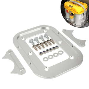 Soporte de Fijación de Bandeja de Batería de Aleación de Aluminio para Modificación de Automóviles, Compatible con <span class=keywords><strong>Optima</strong></span> D34/78 - Product Image 1