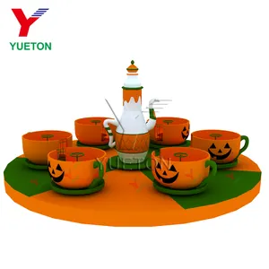 Eğlence parkı ekipmanları çocuklar Mini küçük karnaval sürmek çay kahve fincanı sürmek satılık