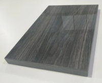 Panneaux MDF E0 modernes, plaqués PVC, mousse haute brillance, grain de bois, feuilles acryliques, fibres de bois pour la décoration murale
