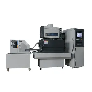 Dk7632 amperolador elétrico máquina de descarga fio cnc corte edm de fio de latão para molinete