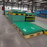 Plaque en plastique HDPE recyclé et vierge, résistante aux intempéries, épaisseur et couleur personnalisées pour les installations extérieures