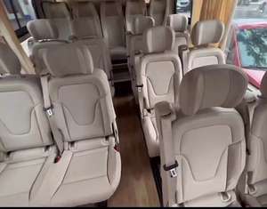 Siège banquette en cuir Vito original beige noir classique YLD 2022, ajustement parfait <span class=keywords><strong>pour</strong></span> Mercedes Viano Vito Classe V - Product Image 4