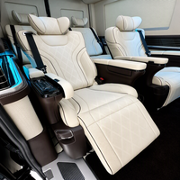 Kit complet de conversion intérieure Mercedes Sprinter Executive : Sièges de salon, canapé-lit, stores de fenêtre, équipement d'origine usine (OEM)