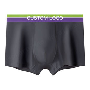 Usine moins cher 95 coton 5spandex haute élasticité doux personnalisé hommes culottes de qualité supérieure pleine grandeur impression plaine boxeurs pour hommes - Product Image 4