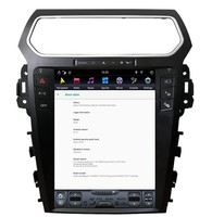UPSZTEC Écran Tesla vertical Android 13 4 + 64G PX6 Lecteur multimédia de voiture GPS pour Ford explorer GPS Navigation Stereo 2 3 SYNC