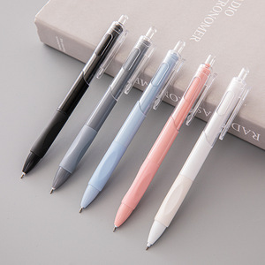 Morandi Color Ballpoint Pen 0.5 Mm St Tip Push <b>Button</b> Office School Pen - Product Image 1