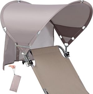 Parasol pliable portable UPF50+ universel pour chaise de plage, chaise de camping, <span class=keywords><strong>lit</strong></span> de camping et <span class=keywords><strong>lit</strong></span> pliant – Vente en gros - Product Image 2