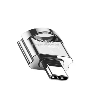 Adaptateur de type C vers Micro-SD TF lecteur de carte mémoire intelligent OTG pour disque Sam sung San adaptateur Micro USB vers Micro-SD pour Xiaomi Macboo