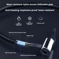 Pompe de gonflage pour voiture Gonfleur électrique portable sans fil pour voitures Pression des pneus automatique Gonflage haute pression