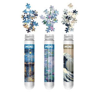 150 Pièces Mini Puzzles pour Adultes et Enfants Petits Puzzles Capsule Tube Puzzles <span class=keywords><strong>Jeu</strong></span> Intelligent - Product Image 1