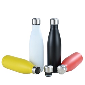 Botella de agua para deportes de acero inoxidable de doble pared de 500ml al por mayor recipiente para beber aislado portátil para atletas 304 aislado al vacío - Product Image 6