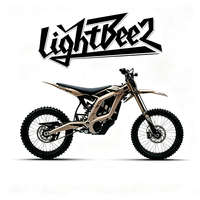 Pour Light Bee 2 24KW Moto Tout-Terrain Électrique 2026 avec Batterie 78.54V 45Ah et Vitesse Maximale >90km/h