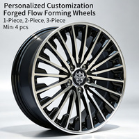 Jantes Flowtone sur mesure 18" 19" 20" 5x112, style original amélioré, en alliage d'aluminium forgé par flux, pour voitures particulières