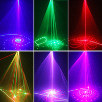Dernière lumière de fête animée en couleur synchronisation automatique de couleur lumière LED son lumière active laser pour les événements de mariage de boîte de nuit de bar