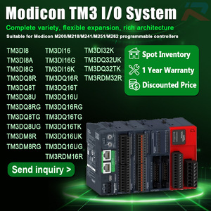 New original TM3DQ8UG plc module Sch-neider Modicon TM3 Series 8-point transistor NPN output module for Industrial Automation - Product Image 3