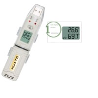 Termohigrómetro Digital Impermeable IP67 / Registrador de Temperatura USB