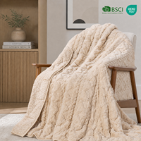 Couverture en polaire Sherpa, épaisse et chaude, pour la saison hivernale, literie en flanelle pelucheuse pour adultes