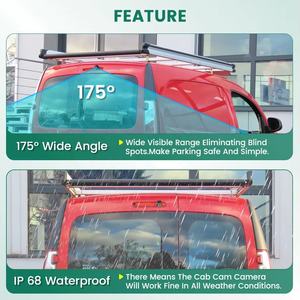 Cámara de Reversa con Luz de Freno GreenYi AHD para Opel Renault Kangoo 2007-2021 Mercedes Benz <span class=keywords><strong>Citan</strong></span> <span class=keywords><strong>Tourer</strong></span> W415 Micro Camper 2012-2021 - Product Image 3