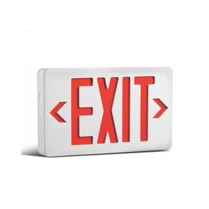 Riduzione tariffaria 90 giorni <span class=keywords><strong>luce</strong></span> di emergenza LED con i lati regolabili batteria di Backup scalinata stanza corridoio rosso segnale di uscita - Product Image 4