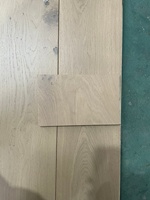 Parquet en chêne européen contrecollé 3 mm, revêtement en placage de bois véritable ABCD, lames de bois multicouches naturelles avec système T&G