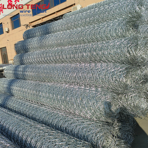 Rete Metallica Esagonale Rinforzata per Protezione da Caduta di Rocce, Rotolo di Rete Metallica Zincata per Gabbioni - Product Image 5