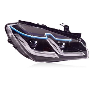 10-15 X1 E84 <b>LED</b> <b>Headlight</b> Assembly for Restoration 6000K Blue Eyebrow Daytime Running Light Turn Signal 12V Car Bulb OE No - Product Image 3