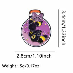 Ingrosso: Set di 9 spille da bavero in metallo con personaggi Eevee <span class=keywords><strong>Family</strong></span>, simpatici elfi e animali domestici, in smalto morbido, stile cartone animato - Product Image 5
