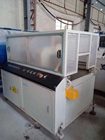 Ligne de production de machines de fabrication de tuyaux en PVC électrique d'occasion, en spirale, pour le drainage agricole