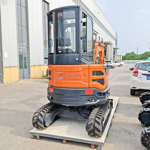 YUANXING penggali Mini, 1.5 Ton 2 Ton 2.5 Ton 3.5 Ton 4 Ton 5 Ton 6.5 Ton Crawler kecil ruang pertanian Backhoe - Product Image 5