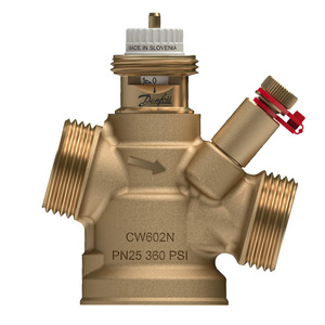 Danfoss 003Z8202 AB-QM ของแท้ DN15การไหลสูงพร้อมปลั๊กทดสอบแรงดัน PN25วาล์วปรับสมดุลและควบคุมอิสระ - Product Image 2