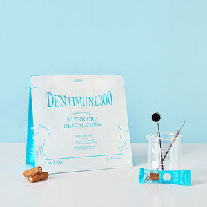Suplemento para perros Dentimune Chews Treats Nutricore Made Korea 30ea para cachorros y gatitos Goma de mascar Salud Vitalidad Soporte Vitaminas Minerales - Product Image 2