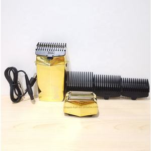 <span class=keywords><strong>Barberia</strong></span> Top Seller 2 en 1 Acero inoxidable T Blade Barba Trimmer para hombres Cortapelos Detalle Afeitadora Recargable Hair Trimmer - Product Image 5