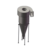 Séparateur cyclonique personnalisé pour la collecte de poussière de travail du bois, installation facile et gain de place