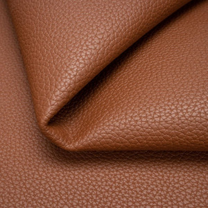 Umweltfreundliches Großhandelsprodukt: 2,0 mm superelastisches Litschi-Muster doppelseitiges PVC-Leder mit gleichfarbiger Unterseite für Gepäckzubehör - Product Image 2