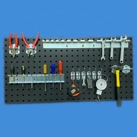 Organisateur mural pour outils de mécanicien, panneau perforé en acier robuste pour garage automobile, rangement pour établi